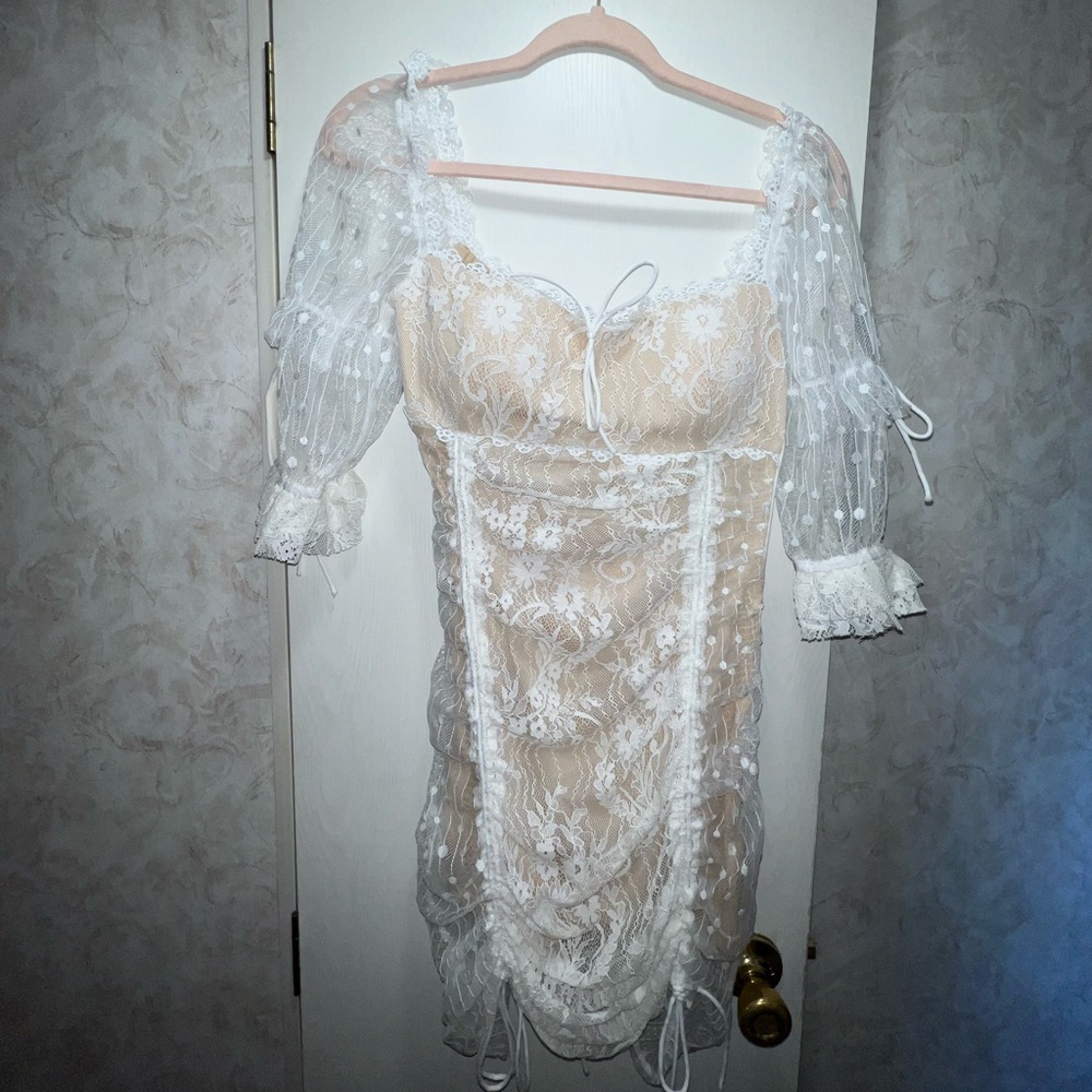 Fashion nova lace dress